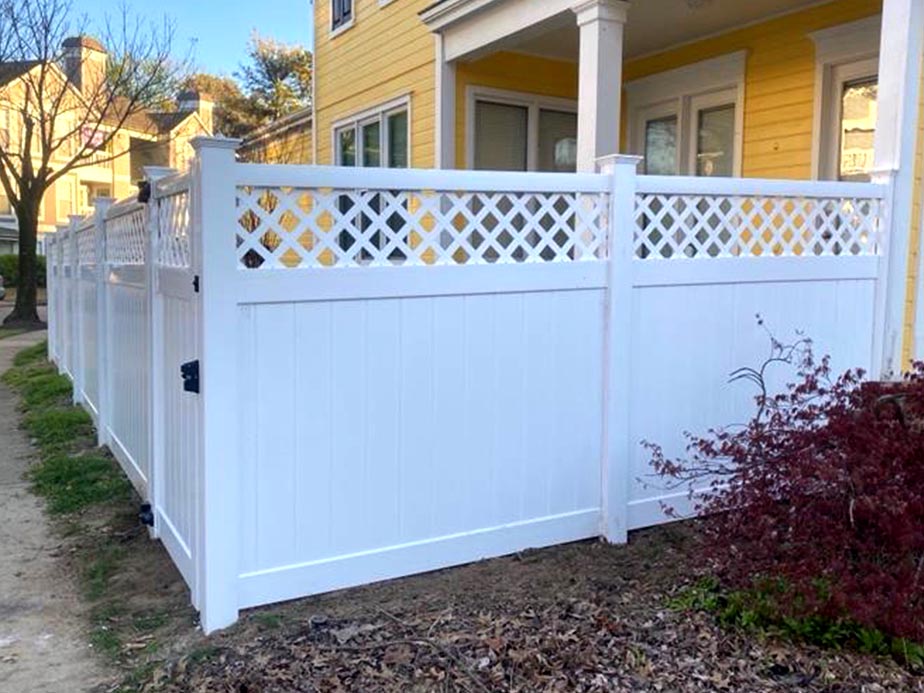 Vinyl Fence Contractor in Memphis Tennessee