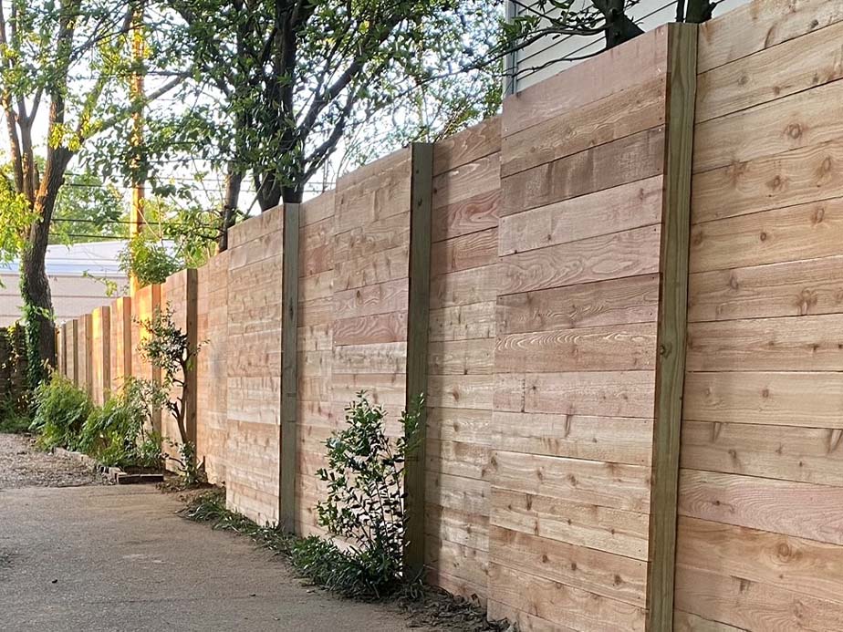 Cordova Tennessee wood privacy fencing