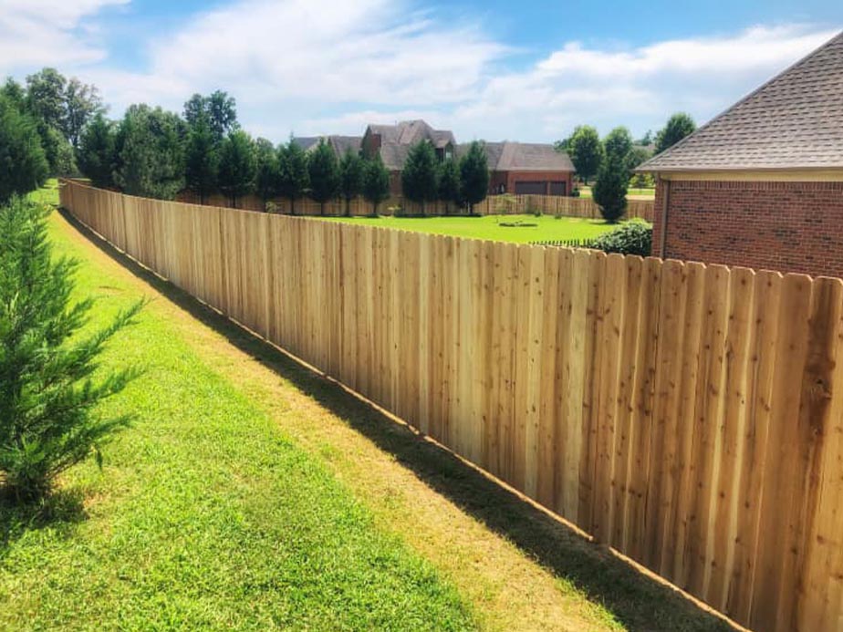 wood fence Cordova Tennessee
